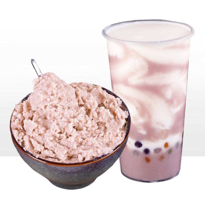 一策调制芋泥1kg冷冻芋泥奶茶店专用香芋馅料槟榔芋头泥波波茶