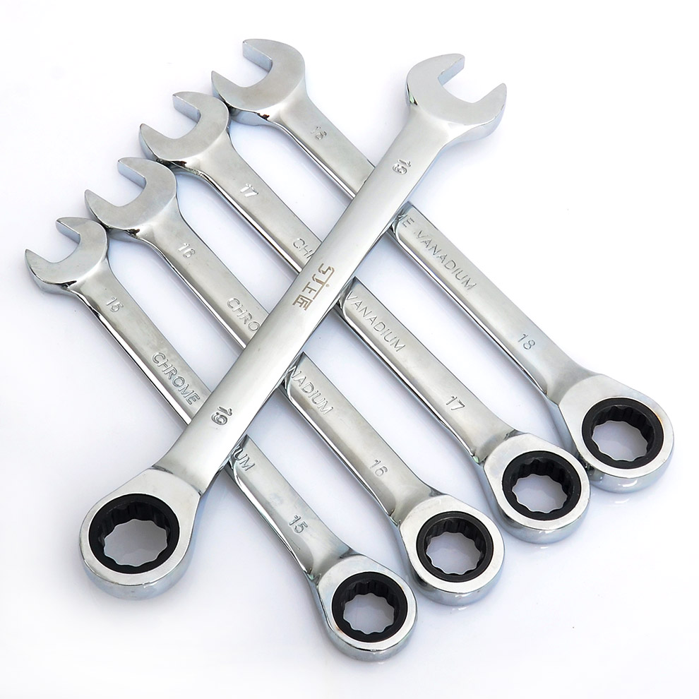 上匠两用棘轮扳手梅花开口两用快速扳手工具 汽修扳手板手6-32mm