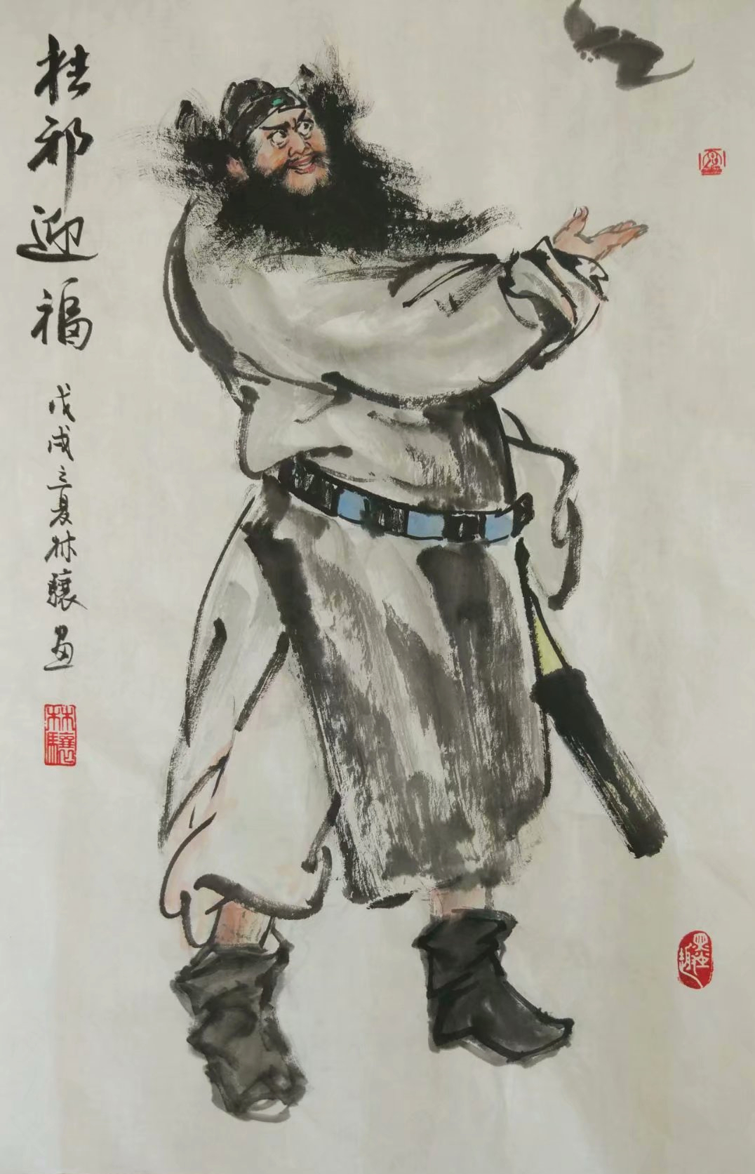 九牧老师教国画图片