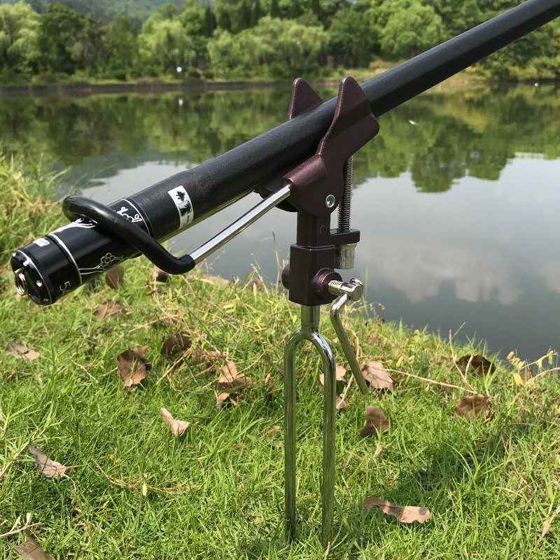 支架鱼竿炮台台地万向手竿台钓竿海多功能鱼杆钓鱼支架