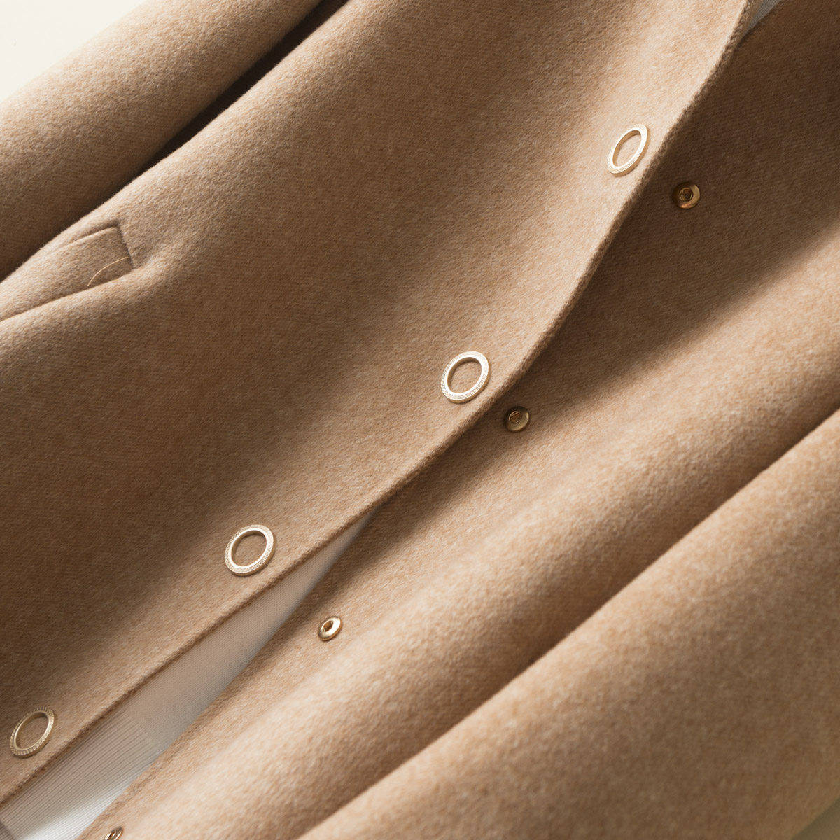 2019秋冬新款双面呢大衣女中长款过膝纯羊毛呢子零羊绒赫本风外套