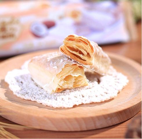 美丹欧式麦 椰蓉巧克力味 松塔 千层酥 255g*2袋