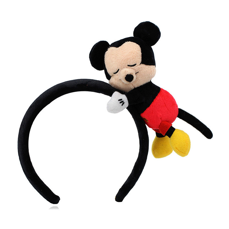 唐老鸭发箍女洗脸头箍可爱卡通公仔发卡洗漱发带网红搞怪头饰创意