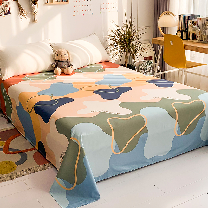 南极人ins床单单件纯棉夏季学生宿舍单人加厚床单