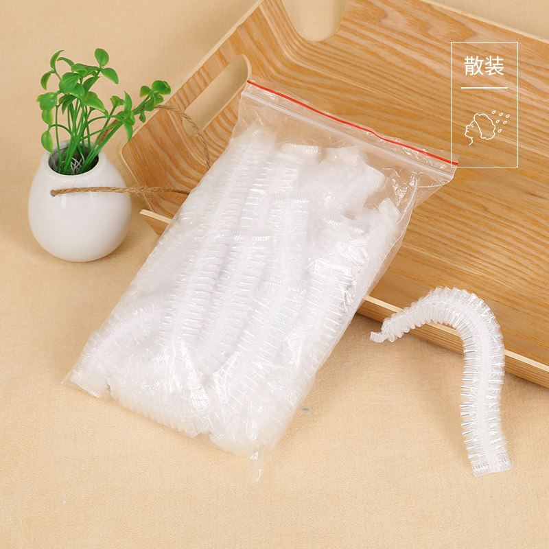 一次性浴帽防水洗澡厨房油烟酒店帽子防尘美容院浴帽