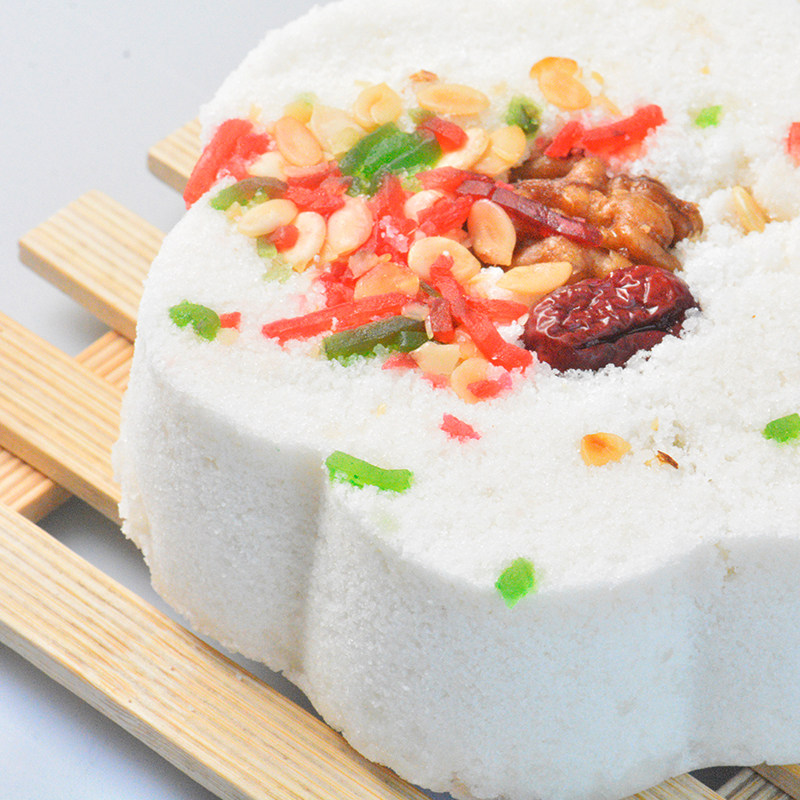 上海传统美崇明糯米老字号隔水美食传统特产糕点传统中式糕点