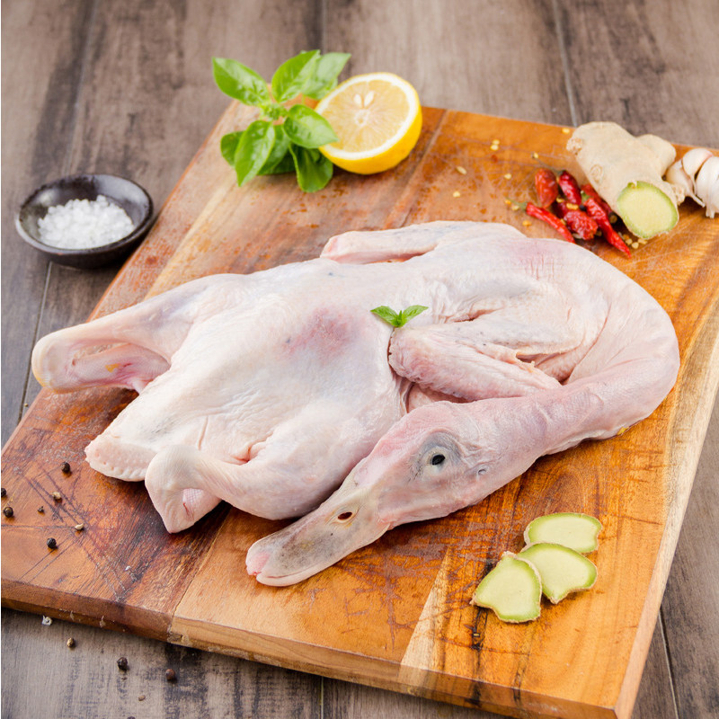 清真白条鸭子冷冻生鲜鸭货食材4斤frozenwhole鸭肉