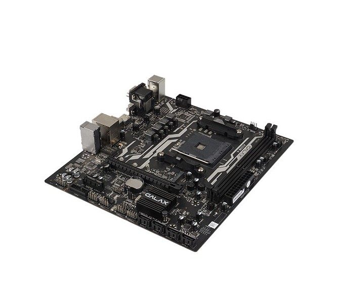 影驰a320m龙将amdam4锐龙ddr4matx千兆网卡主板