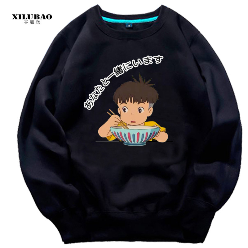 宫崎骏动画悬崖上的金鱼姬短袖波妞与宗介衣服薄款长袖情侣装秋季