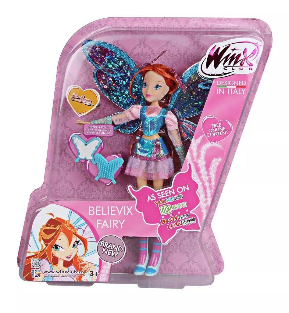 奥迪双钻魔法俏佳人女孩公主过家家秘密蕾儿芙罗拉丝娃娃