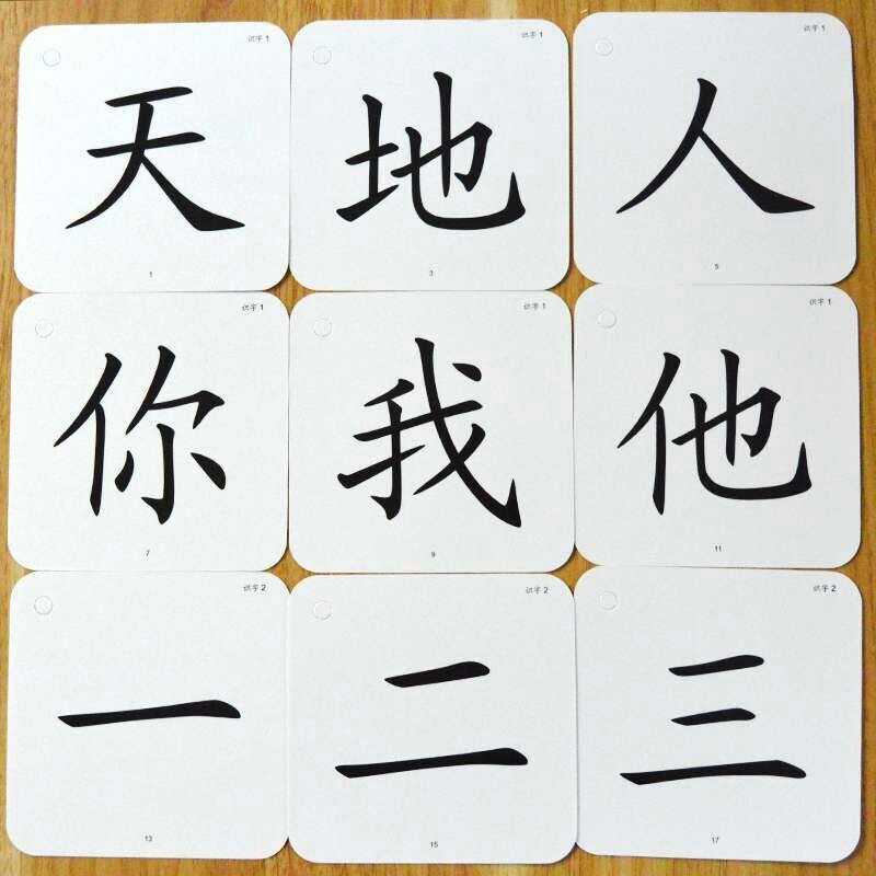 生字小学生启蒙教书宝宝3-6岁幼儿园汉字小学教辅