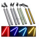 Motorcycle modified COB daytime run car accessories LED decorative light super bright universal lamp strip 12V COB lighting Motorcycle modified COB daytime run car accessories LED decorative light super bright universal lamp strip 12V COB lighting