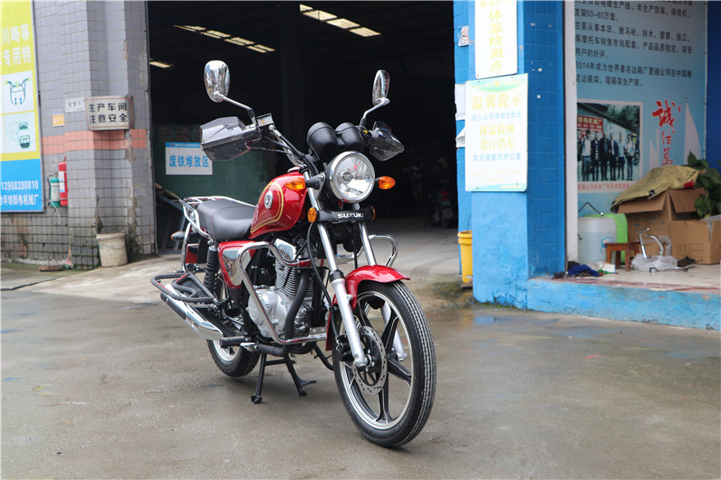 货架适用于轻骑铃木qs150-6脚踏保险杠改装侧翻手把摩托车保险杠