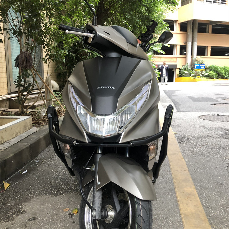 适用于五羊本田ncr125保险杠wh125t9e改装护杠防摔防撞摩托车保险杠