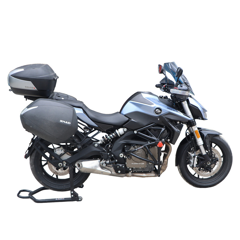 三箱尾箱架边箱支架后货架 适用于钱江追600夏德边箱srk600改装