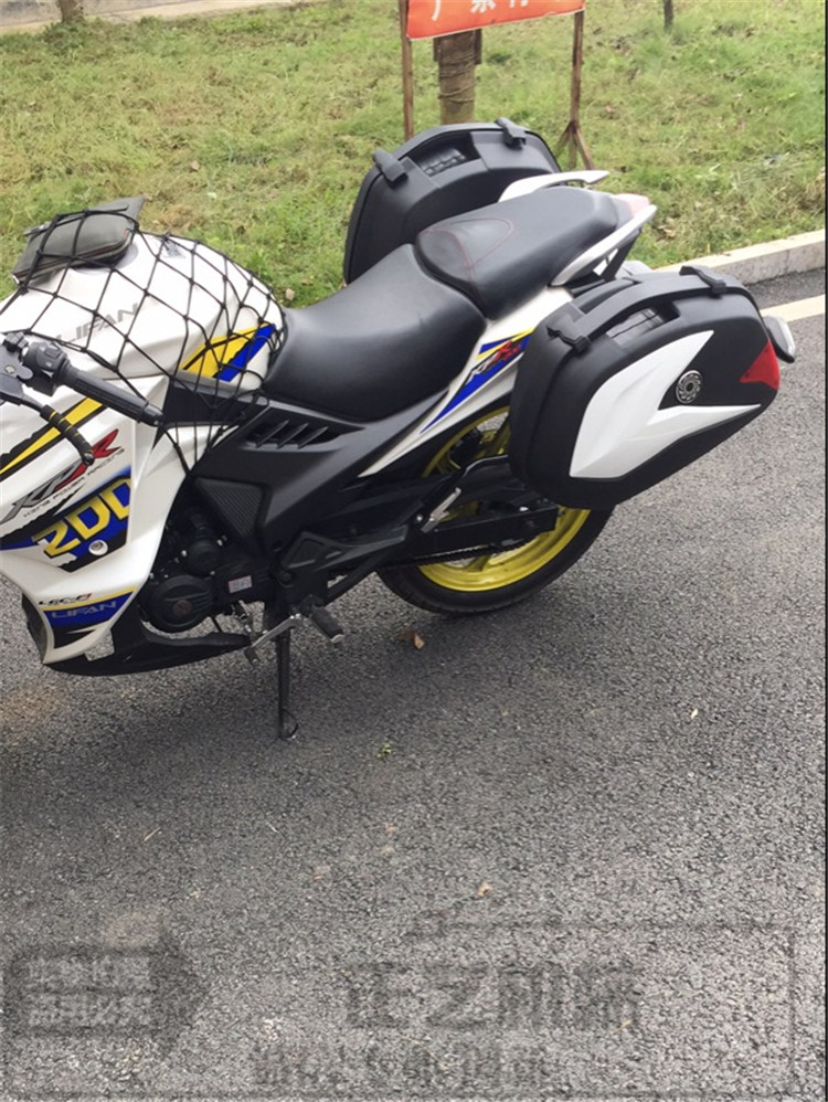 力帆kpr150kp150kps200改装万里豪v35摩托车尾箱