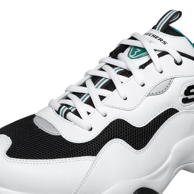 Skechers Skaiqi outdoor old shoes increase panda shoes men retro casual sports shoes lightweight Skechers Skaiqi outdoor old shoes increase panda shoes men retro casual sports shoes lightweight
