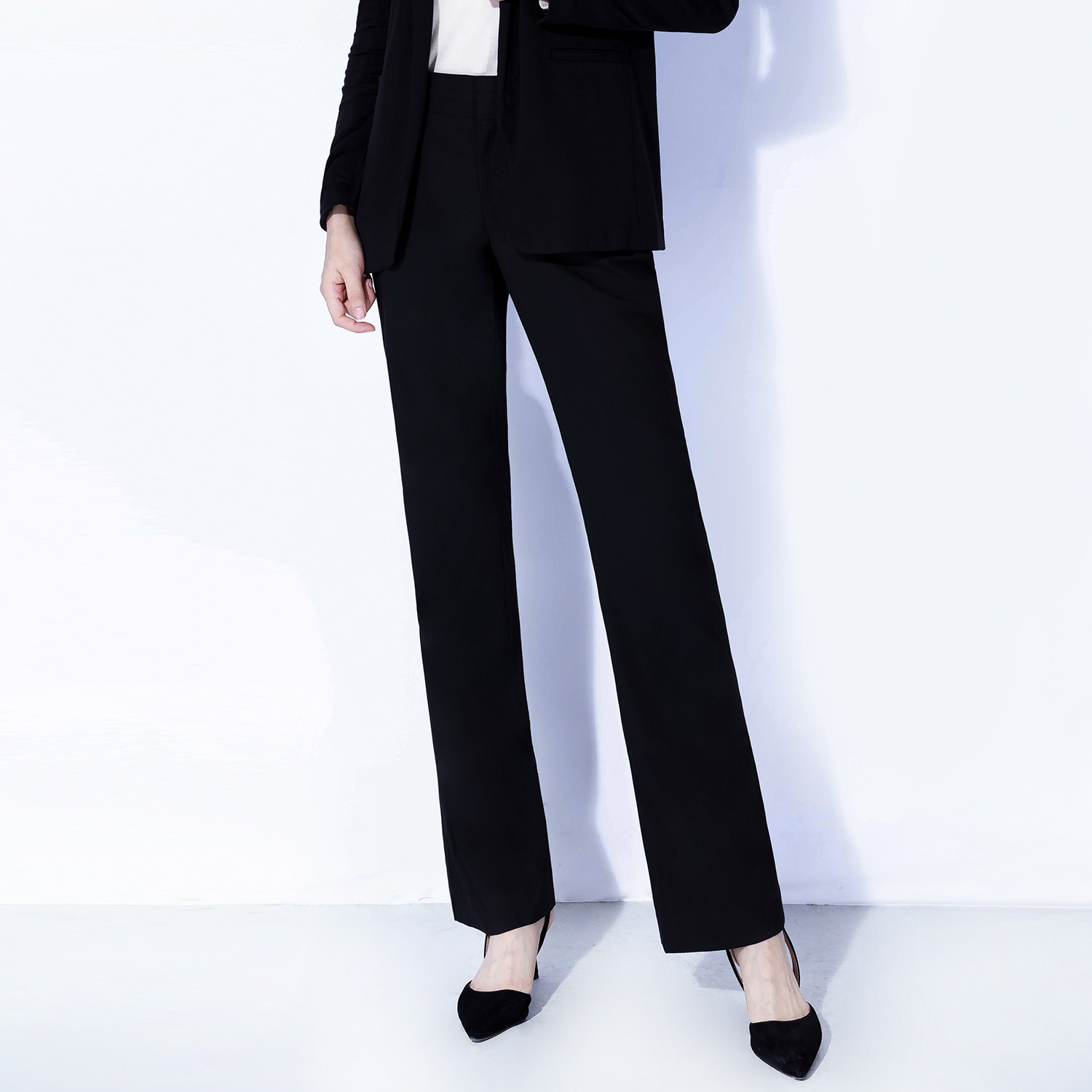 新款百搭通勤ol西裤羊毛意大利秋冬现货2020休闲裤