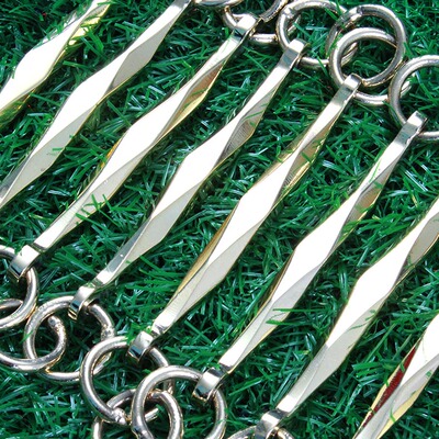 煌安博 皮把手铜制八棱九节鞭 表演鞭 实战鞭 防身鞭 健身甩鞭