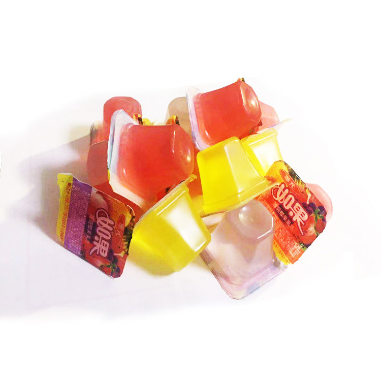 果冻台湾华元如果500g袋蒟椰果童年怀旧零食果冻