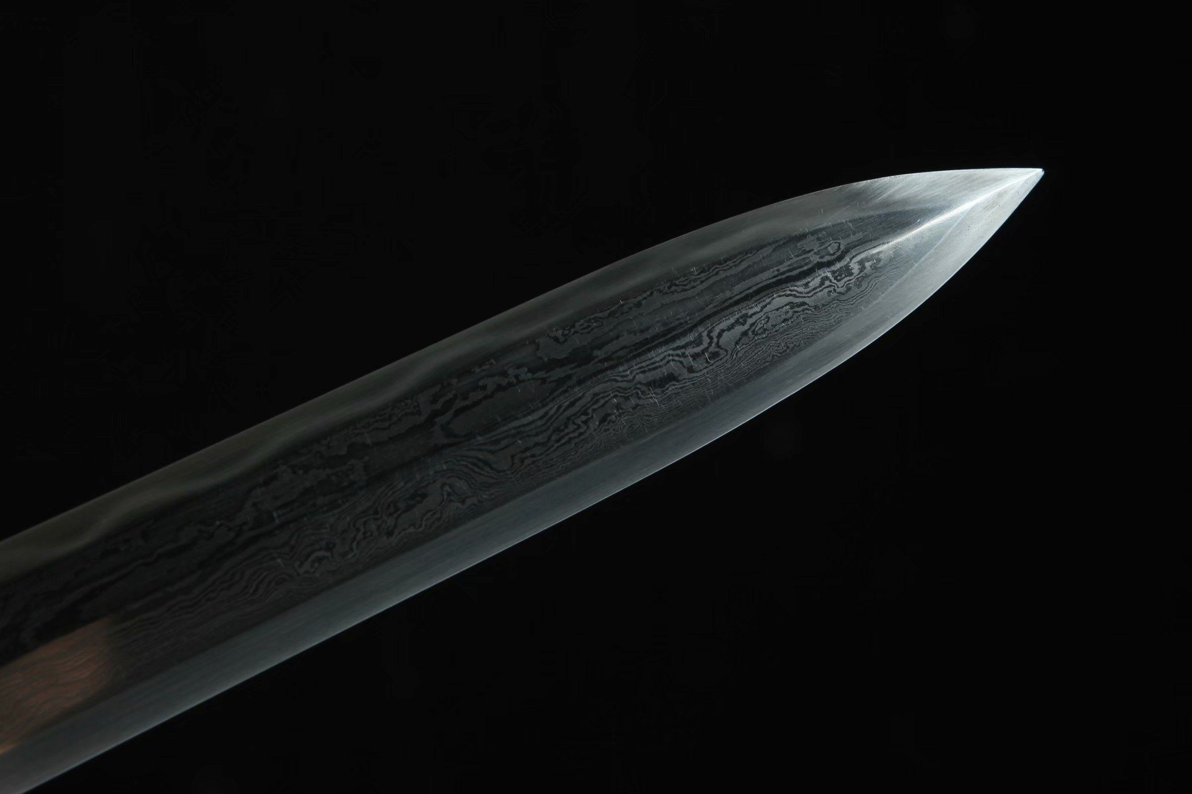 龙泉八面汉剑长款宝剑锰钢一体刀剑剑蛇神之剑刀剑