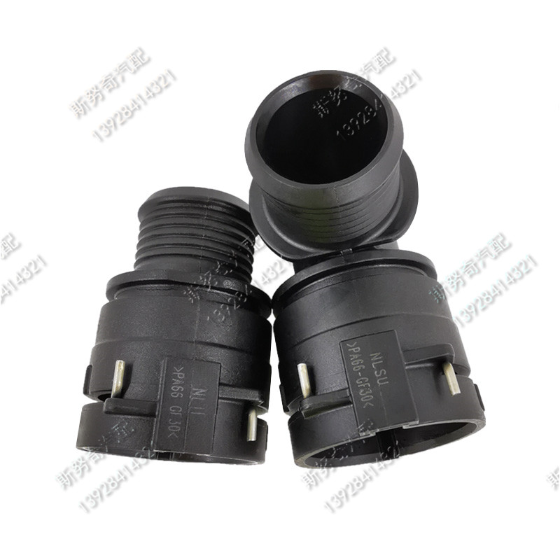 水管接头nw16直头冷却内径22mm90度塑料黑色全车改装套件