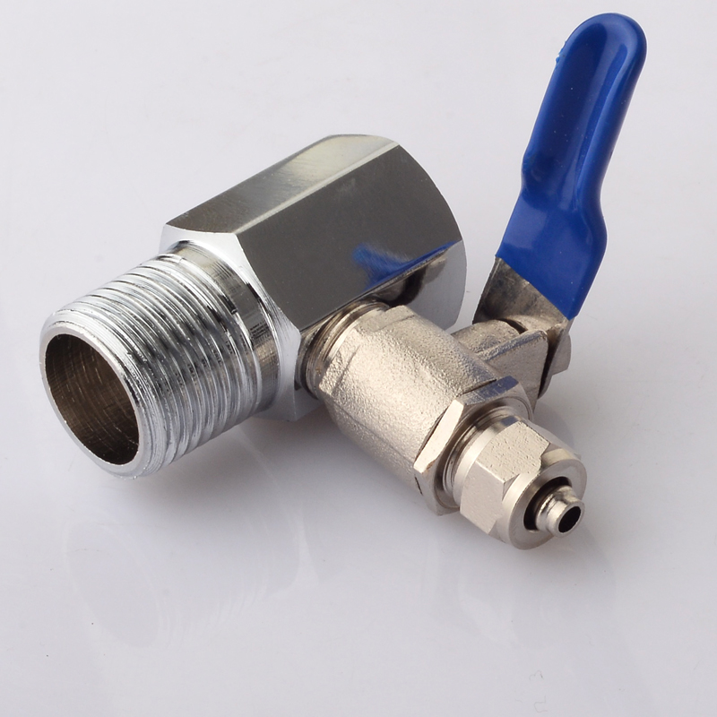 家用净水器直饮水机2分pe管转二分纯水机球阀纯铜水龙头接头配件