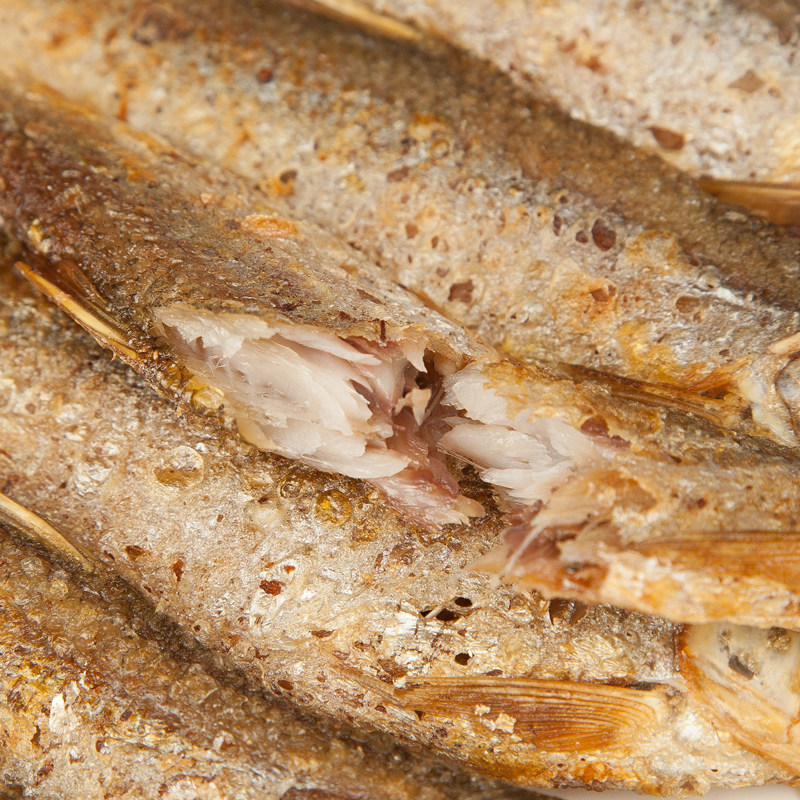 味道小河河鱼咸鱼500克淡水白条干货白刁子鱼鱼干