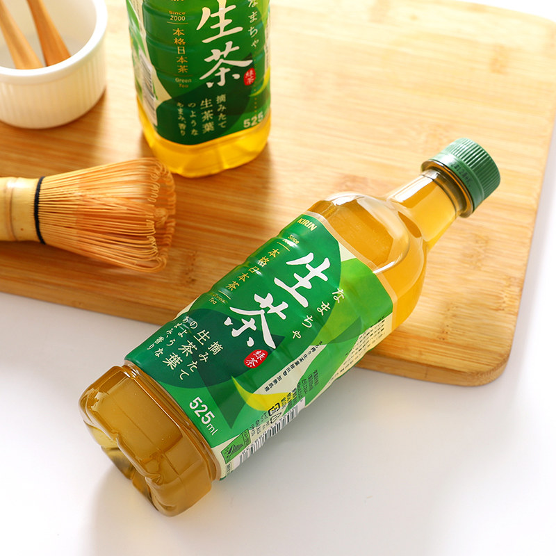 日本进口麒麟生茶kirin绿茶茶饮料无糖饮品rich茶饮料