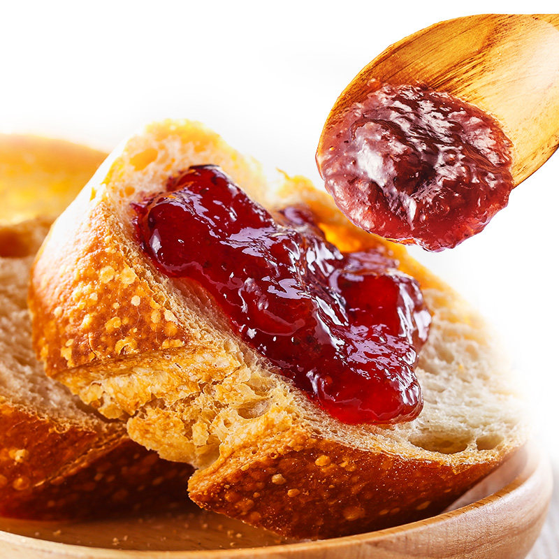 果酱法国进口桃园草莓面包酱含果粒果肉早餐果酱