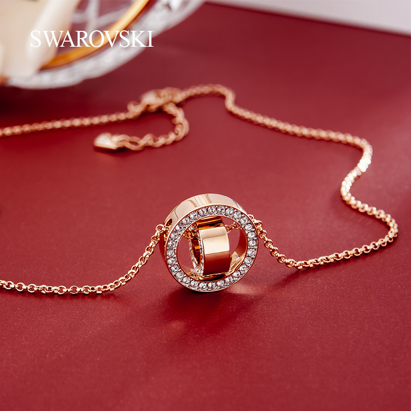 swarovski施华洛世奇转运项链水晶锁骨52894955349348项链