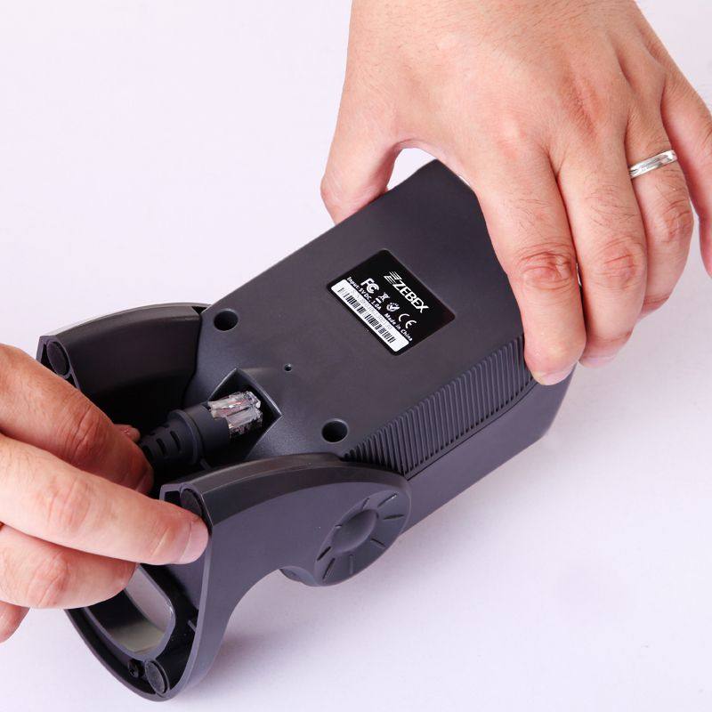 扫描平台zebex巨豪z-6030s激光商品超市收银枪扫条码扫描枪