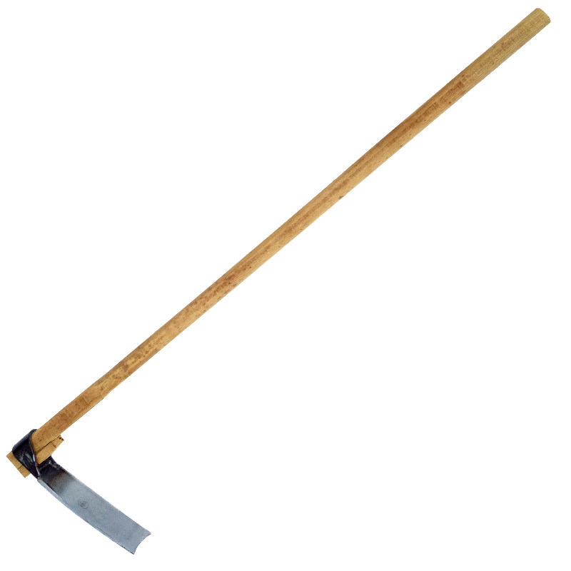 农用锻打长柄铁锄头镢头种田种菜挖笋花草弹簧钢条锄除草农用工具