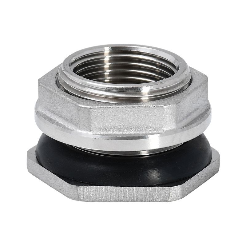 接头不锈钢水箱穿板水塔配件水池排水dn15dn25水桶管接头