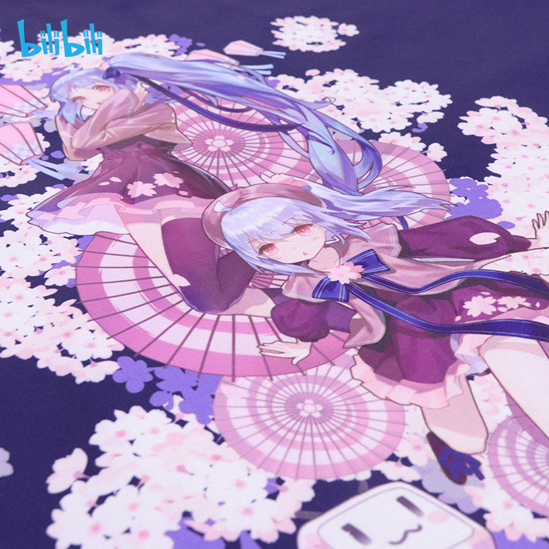 bilibili哔哩哔哩b站周边2233娘樱花羽织外套浴衣 二次元动漫b站