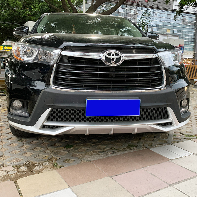 汉兰达1517款前后护杠小包包围前杠总成改装1820保险杠