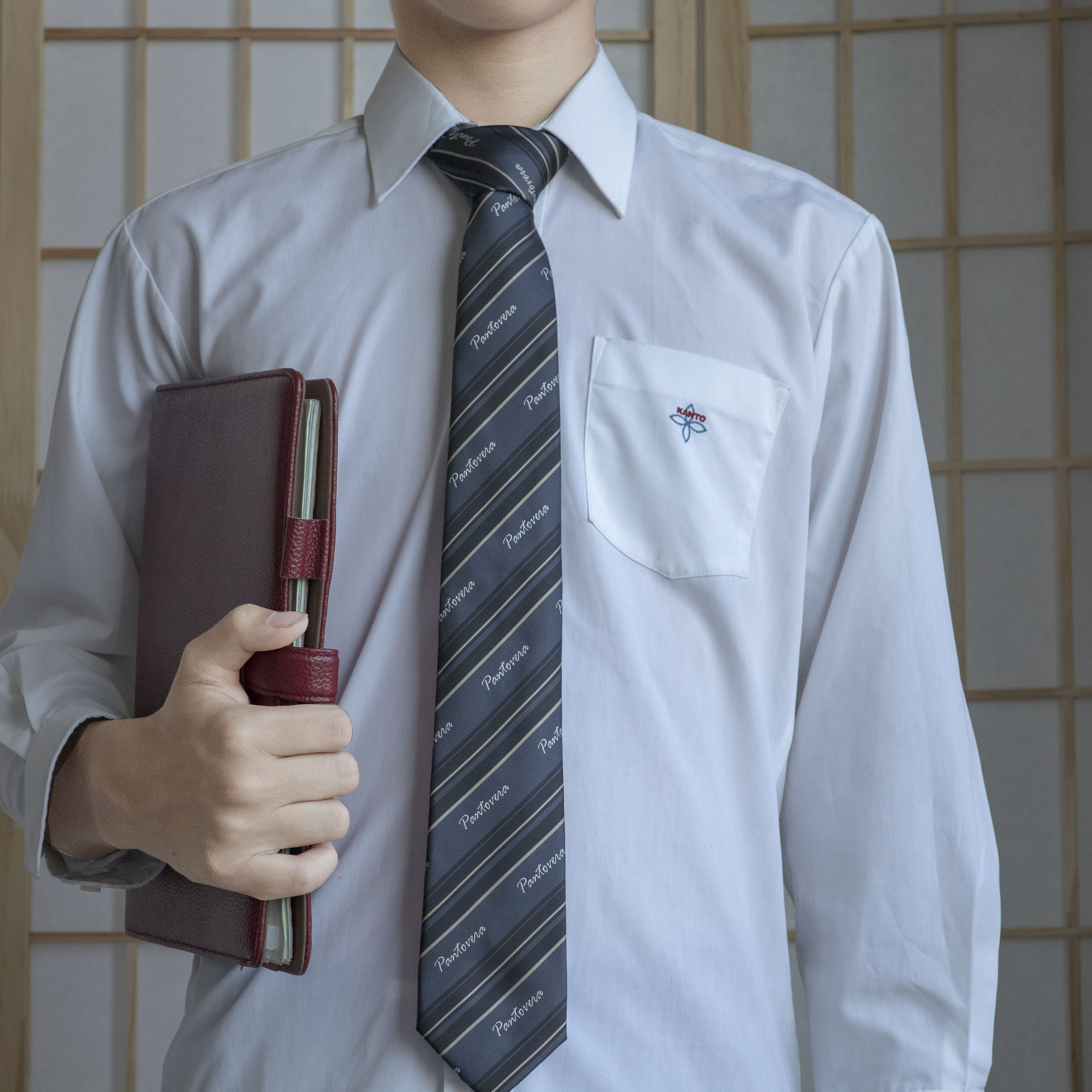 【潘特维拉】极夜 jk dk制服原创设计领带西式衬衫西服配件小物