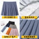 Woolen pleated skirt For women autumn/winter high-waisted skirt 2020 New autumn College plum-size woolen A-line skirt Woolen pleated skirt For women autumn/winter high-waisted skirt 2020 New autumn College plum-size woolen A-line skirt