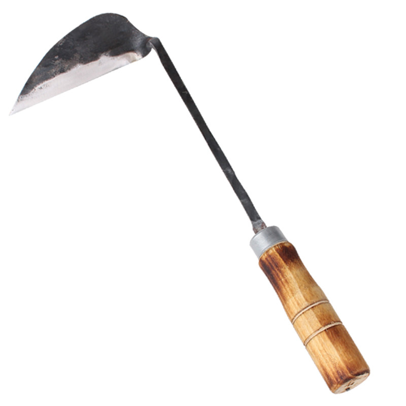 行星工坊传统工艺锻打割韭菜专用小镰刀家用割蔬菜农用除草割草刀