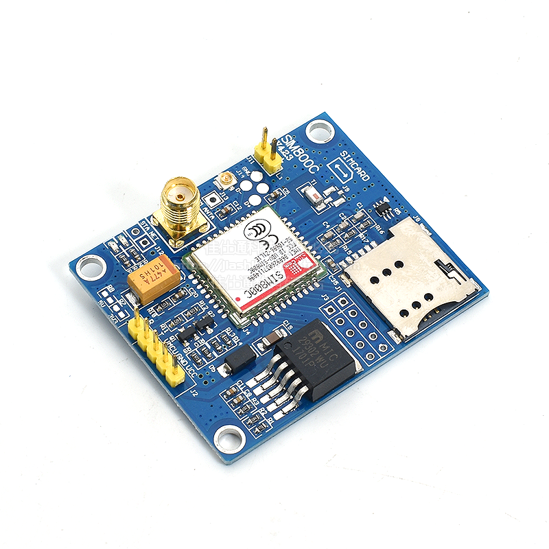 sim800c模块短信数据蓝牙全球可用代替sim900a开发开发板