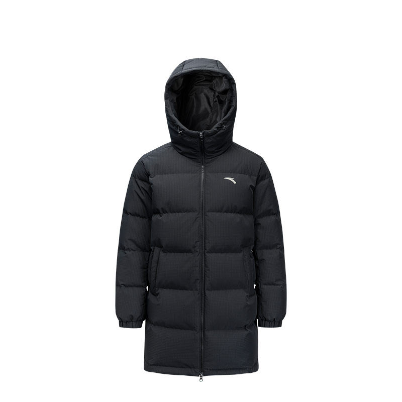 张继科同款安踏热雪羽绒服外套男冬季新款中长款保暖防风加厚棉服