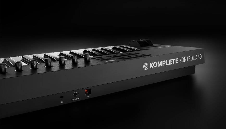 包邮德国NI KOMPLETE KONTROL A25/A49/A61半配重MIDI键盘控制器 - 图0
