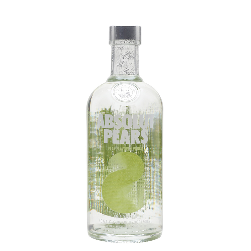 vodka瑞典伏特加绝对苹果梨味700ml pears absolut 瑞典进口洋酒