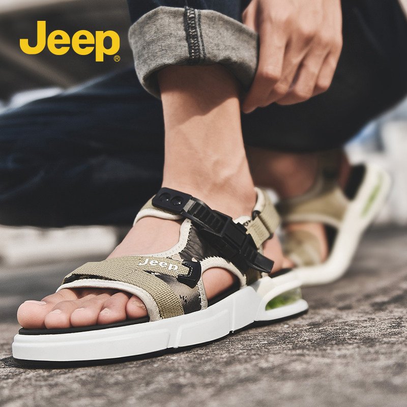 jeep吉普凉鞋2020新款夏季男鞋潮流休闲沙滩沙滩鞋