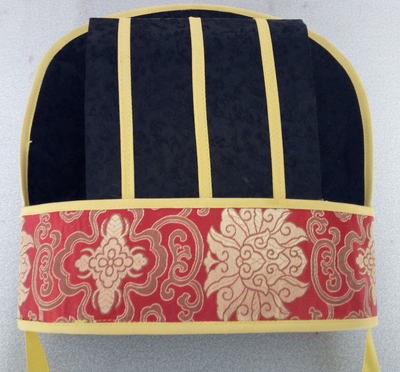 新款汉服成人礼冠冠爵弁皮弁缁布冠搭配婚服帽子