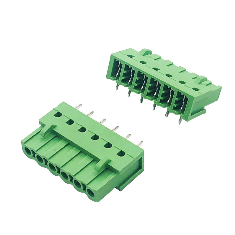 2edga508mm直弯针pcb焊接端子连接器对接插拔接线端子连接器