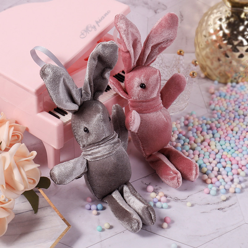网红兔子公仔墙壁ins挂件玩偶小玩可爱兔许愿创意玩偶