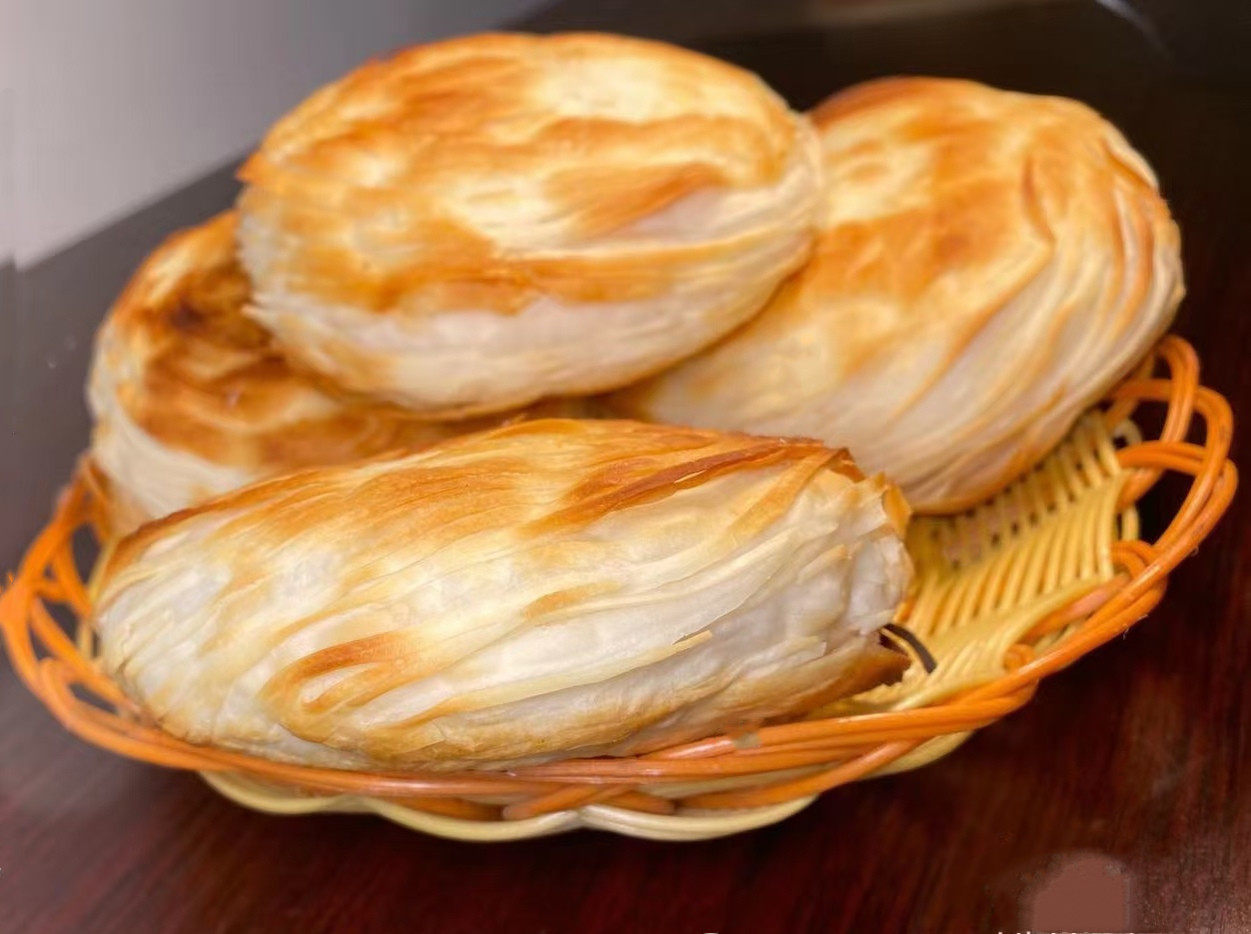 商用小吃夹馍饼肉速冻千层醉美馍饼肉夹潼关包点