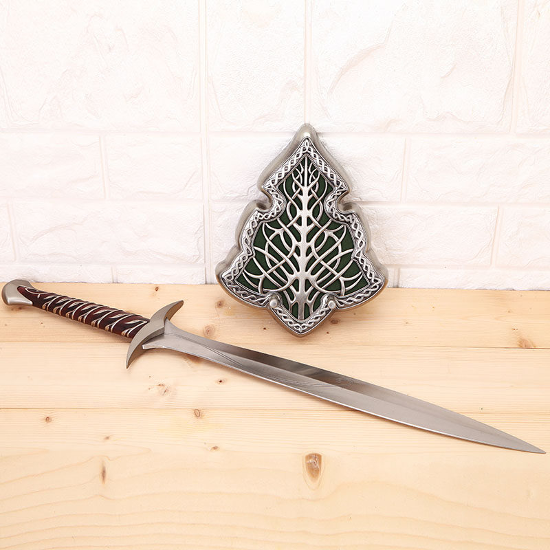 华纳正版指环王佛罗多比尔博宝剑刺叮剑霍比特人周边魔戒未开刃