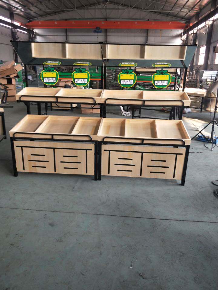 超市水果货架展示架水果店货架子商用多层摆果框水果切果台蔬菜架